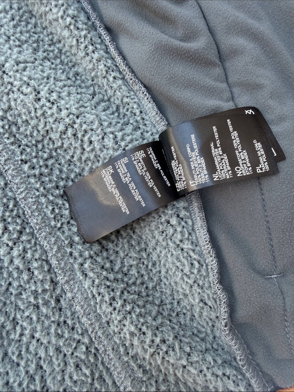Kuhl Colorblock Teddy Jacket in Gray, Cream & Tan - Picture 11 of 15